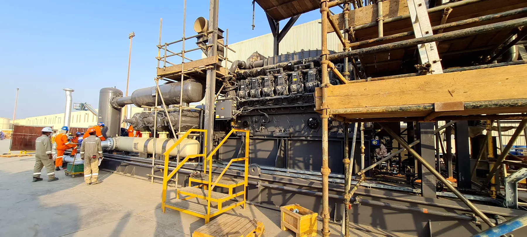 Operations & Maintenance of Oil & Gas Facility visual two