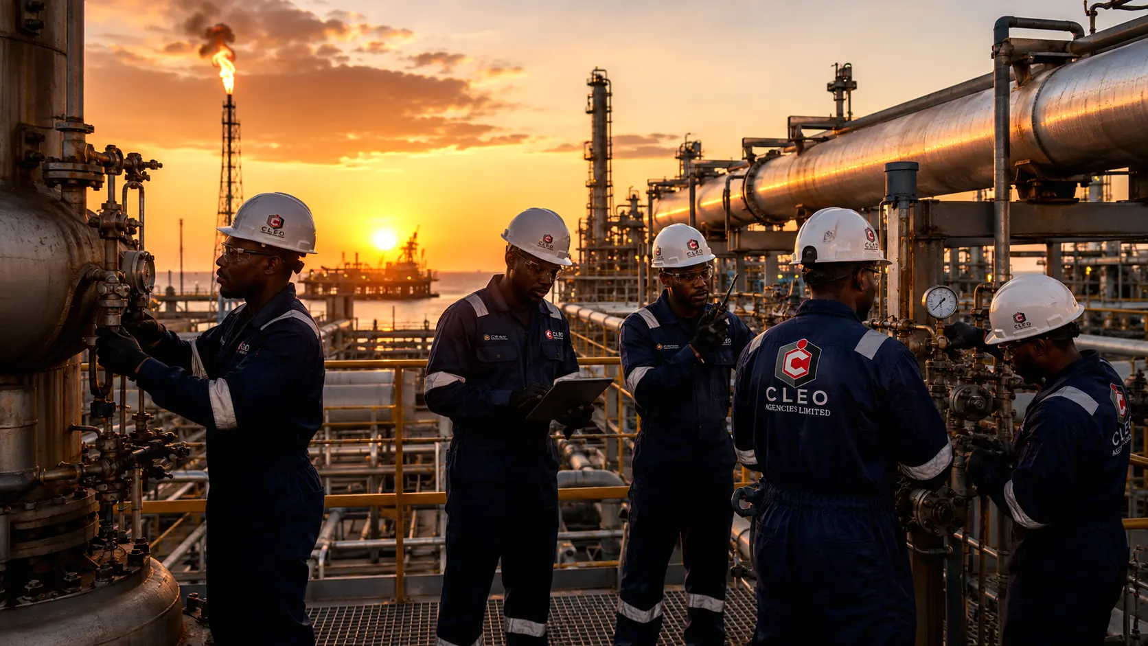 Oil and Gas Exploration Development Services visual two
